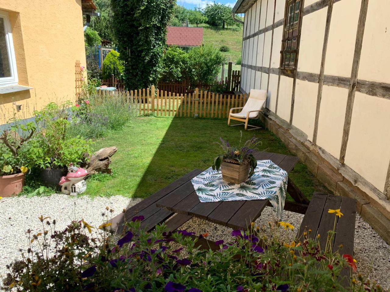 Ferienwohnung Mohnbrise Germerode Esterno foto